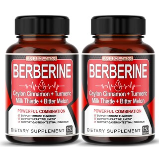 Foto 1 | Suplemento Aumeto Berberine 8 en 1 150 Cápsulas 13100 Mg - Venta Internacional