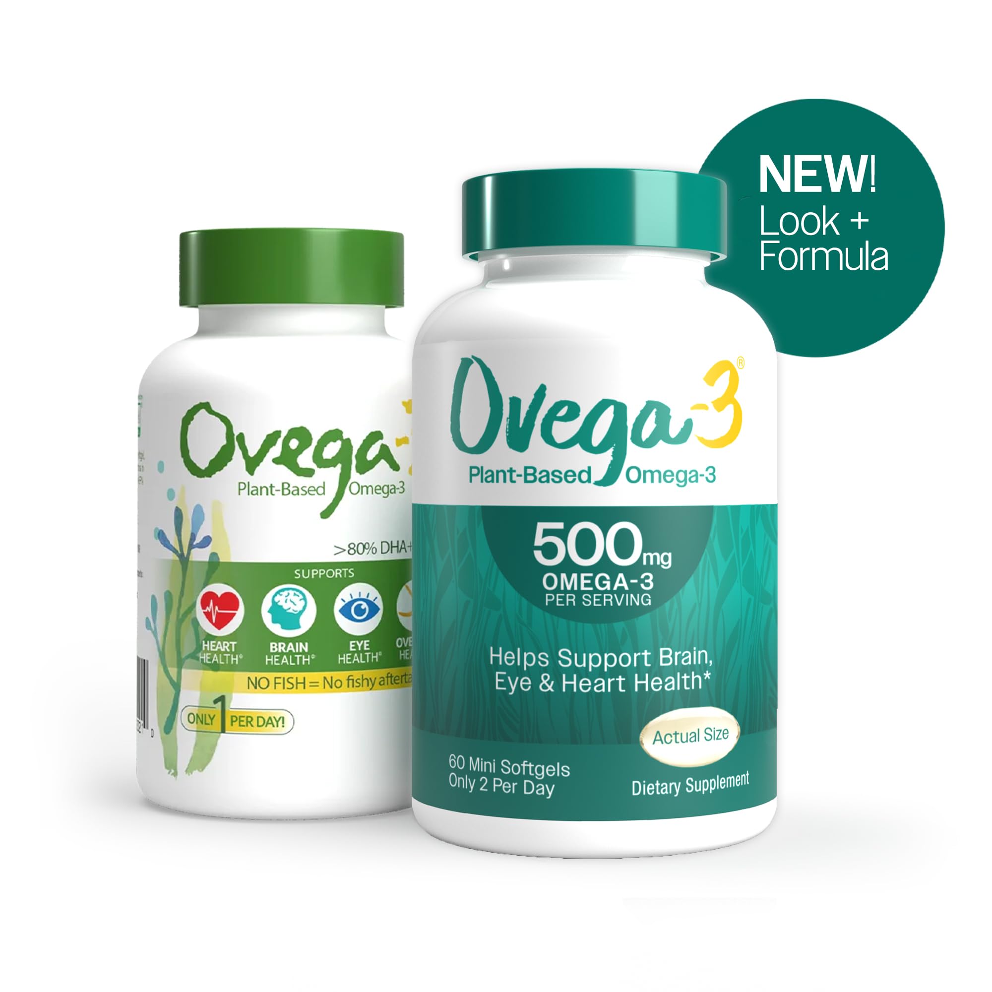 Foto 3 pulgar | Suplemento Omega-3 De Origen Vegetal 500 Mg 60 Unidades - Venta Internacional