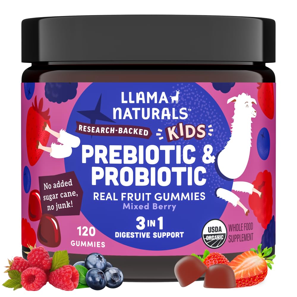 Foto 2 pulgar | Gomitas Prebióticas y Probióticas Llama Naturals para Niños 120 Unidades - Venta Internacional