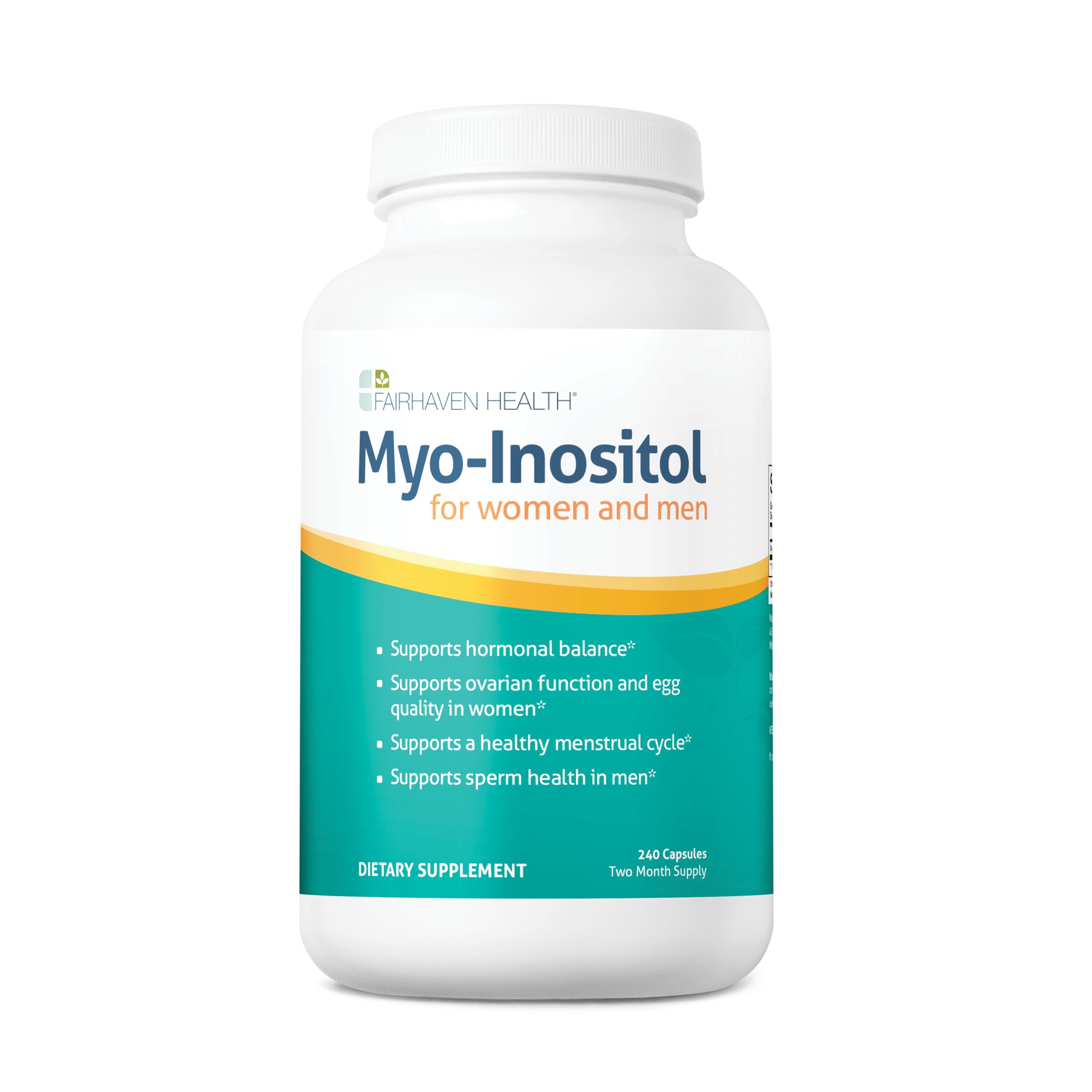 Foto 2 pulgar | Suplemento Fairhaven Health Myo-inositol 2000 Mg 240 Cápsulas - Venta Internacional