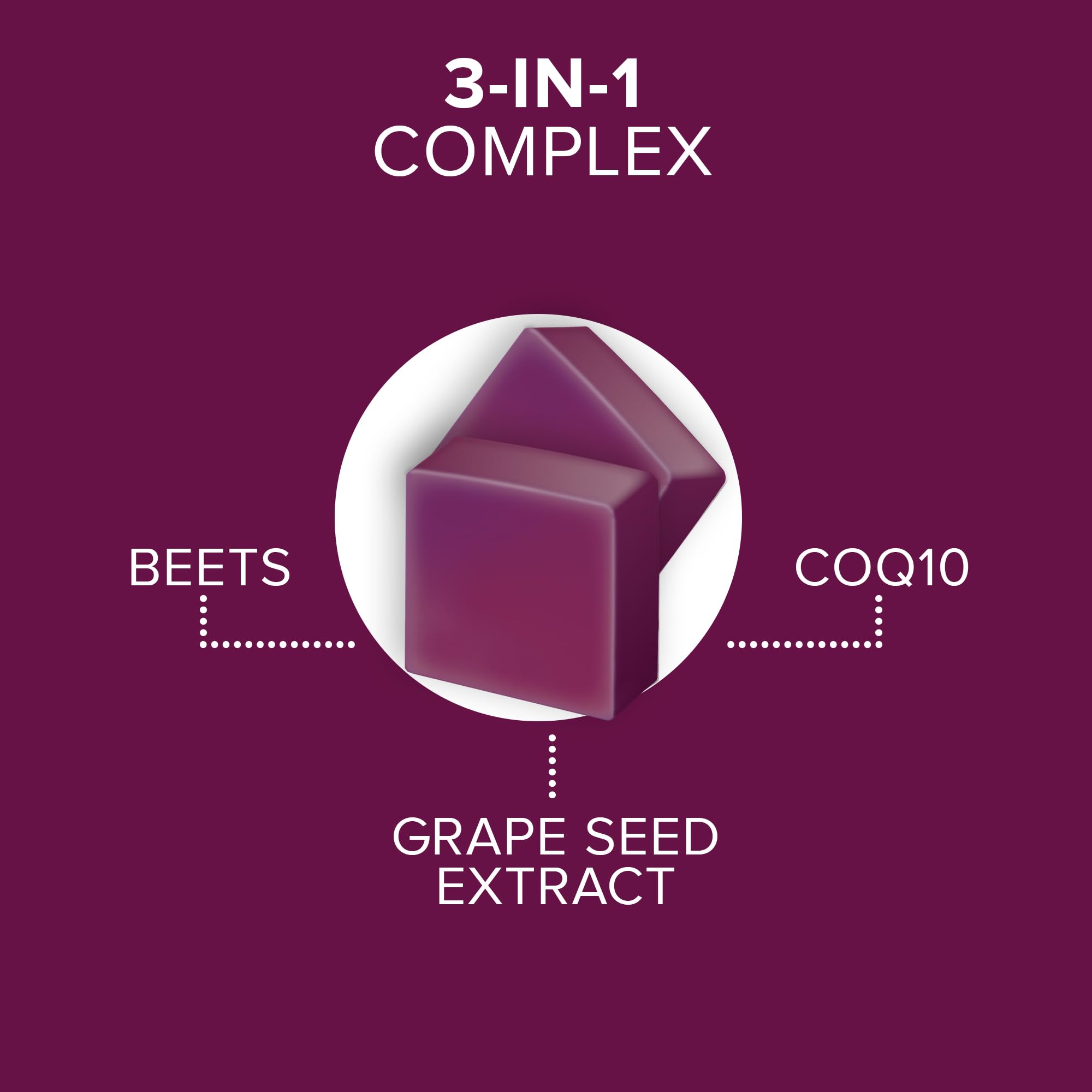 Foto 3 pulgar | Suplemento Qunol Beets Chews 90 Masticables-Venta Internacional