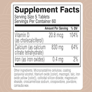 Foto 6 | Suplemento de Calcio Swisse Calcium con Vitamina D 830 Mg 300 Comprimidos - Venta Internacional