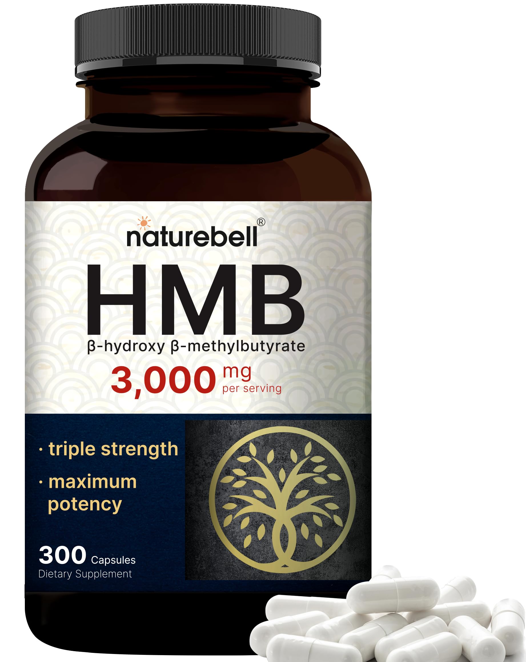 Foto 2 pulgar | Suplemento Naturebell Hmb Beta-hidroxi Beta-metilbutirato - Venta Internacional