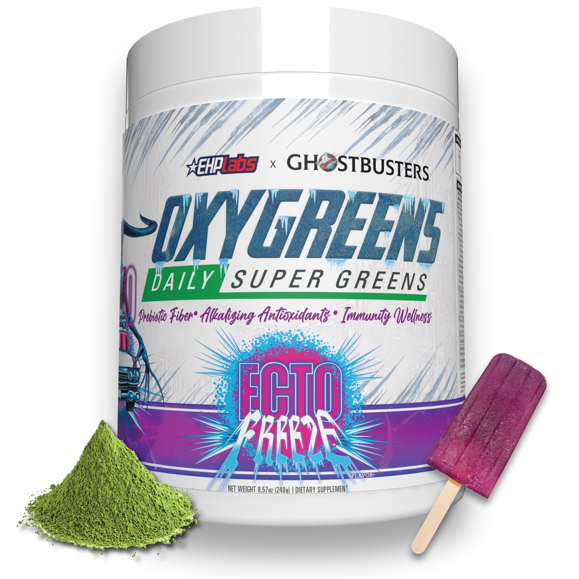 Foto 2 pulgar | Suplemento Super Greens Powder Ehp Labs X Cazafantasmas Oxygreens 30 Unidades - Venta Internacional
