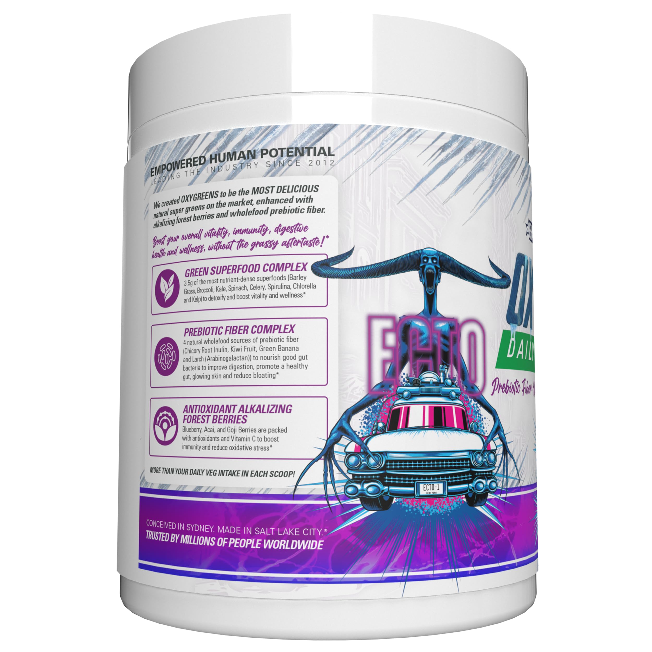 Foto 8 pulgar | Suplemento Super Greens Powder Ehp Labs X Cazafantasmas Oxygreens 30 Unidades - Venta Internacional