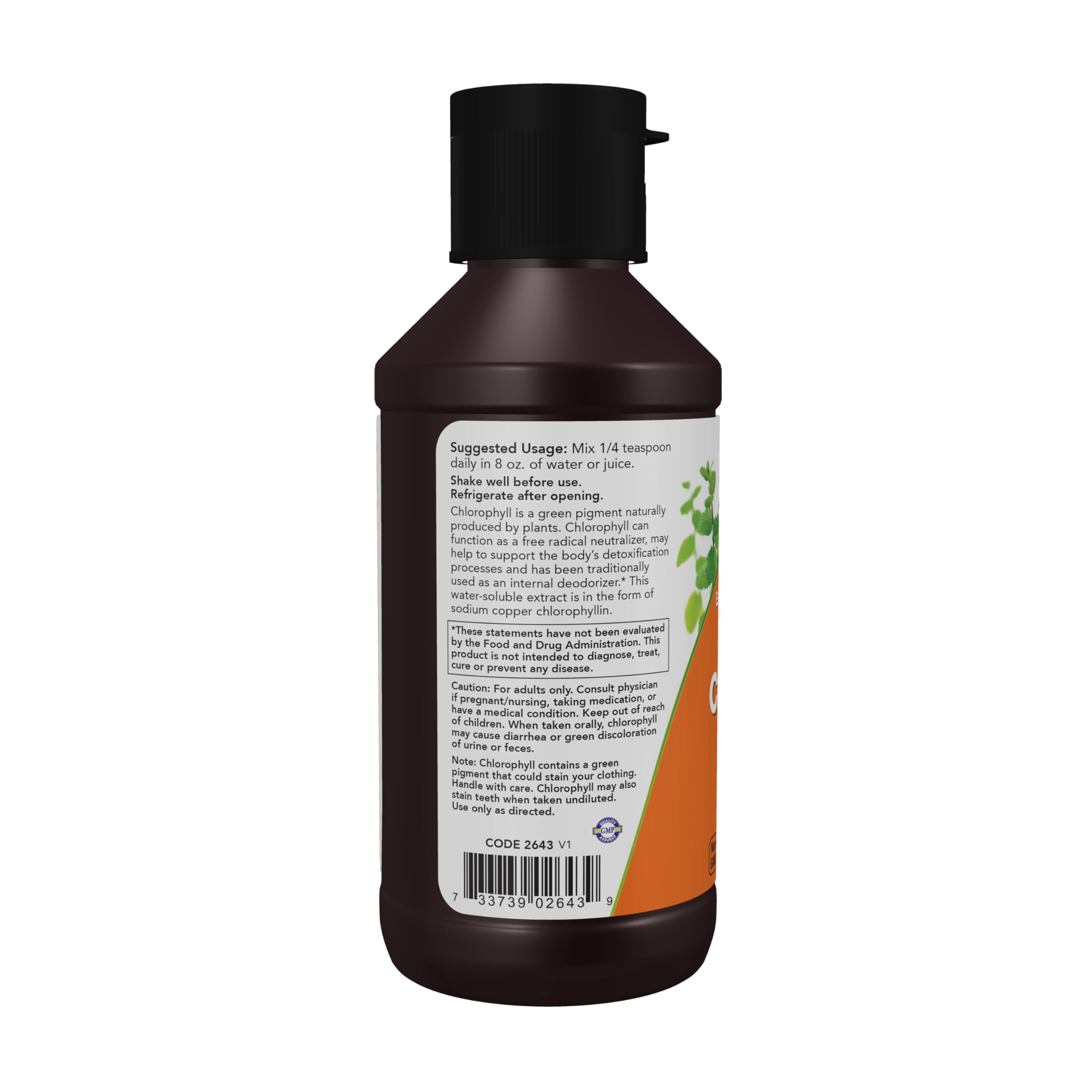 Foto 3 pulgar | Clorofila Líquida Supplement Now Foods 118 Ml- Venta Internacional