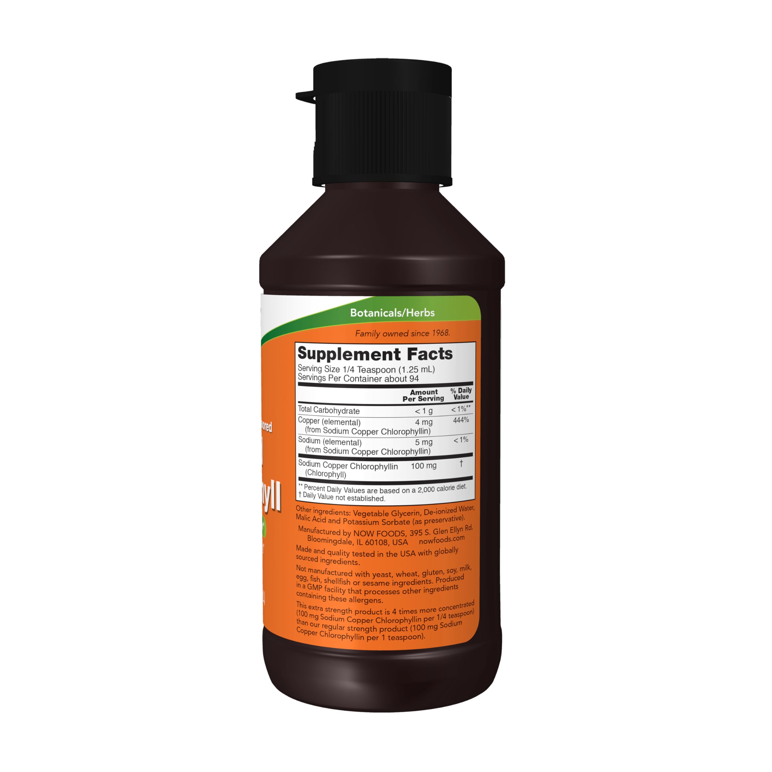 Foto 4 pulgar | Clorofila Líquida Supplement Now Foods 118 Ml- Venta Internacional