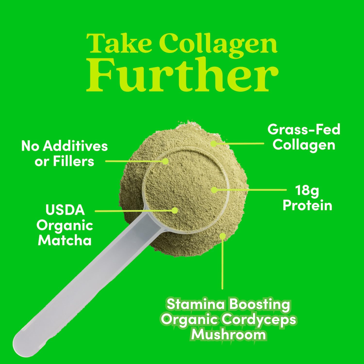 Foto 4 pulgar | Suplemento de Péptidos de Colágeno Matcha para Energía y Bienestar 300 ml  - Venta Internacional