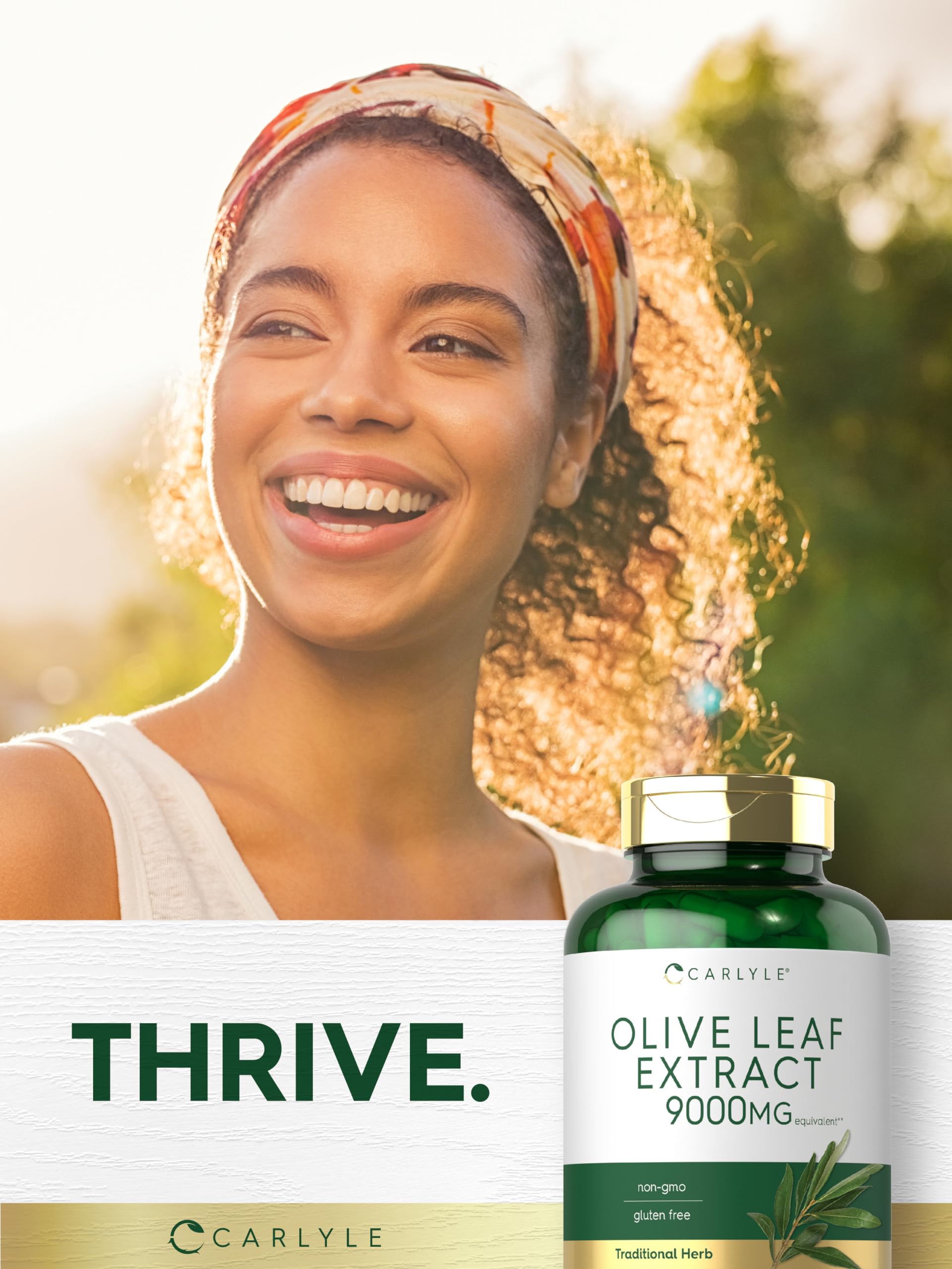 Foto 7 | Suplemento de Extracto Hoja de Olivo Carlyle 9000 Mg - Venta Internacional