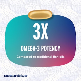 Foto 6 | Suplemento OceanBlue Omega-3 2100 con Vitamina D3 120 Capsulas 2 Unidades - Venta Internacional
