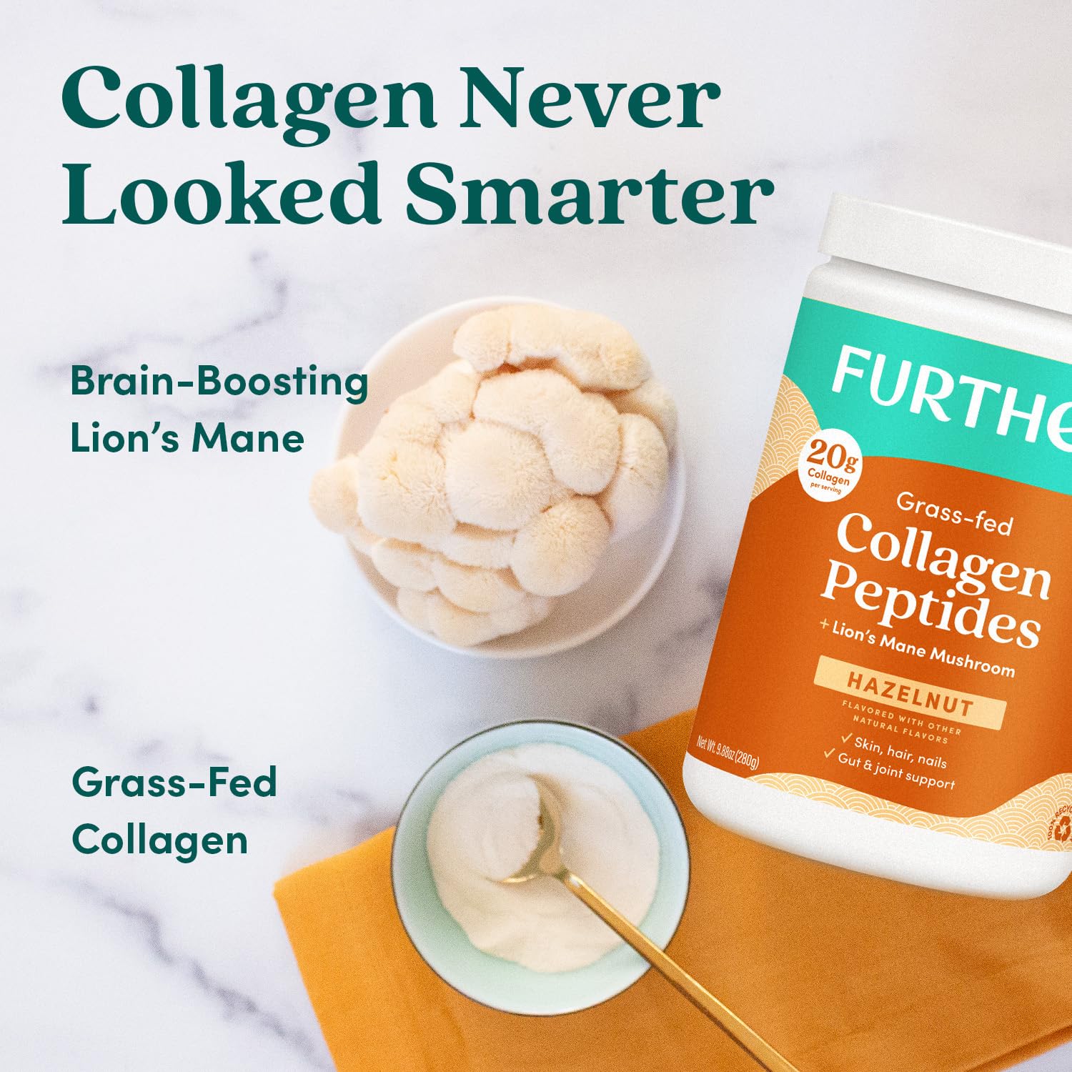 Foto 4 pulgar | Péptidos de Colágeno Further Food de 280g-Venta Internacional