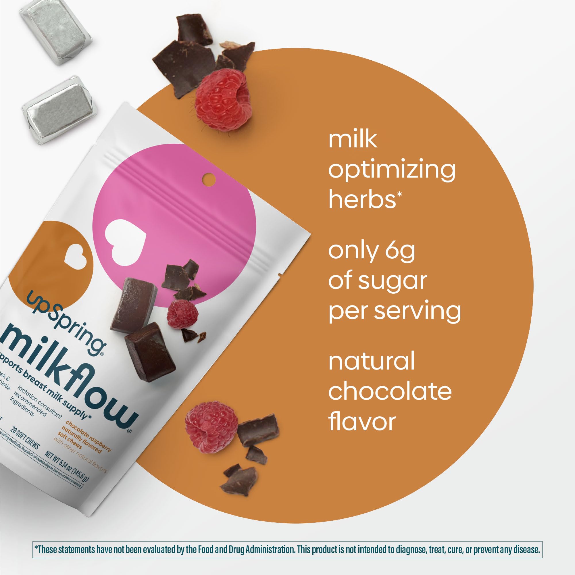 Foto 3 pulgar | Suplemento de Lactancia Upspring Lactation Snacks 28 Unidades - Venta Internacional