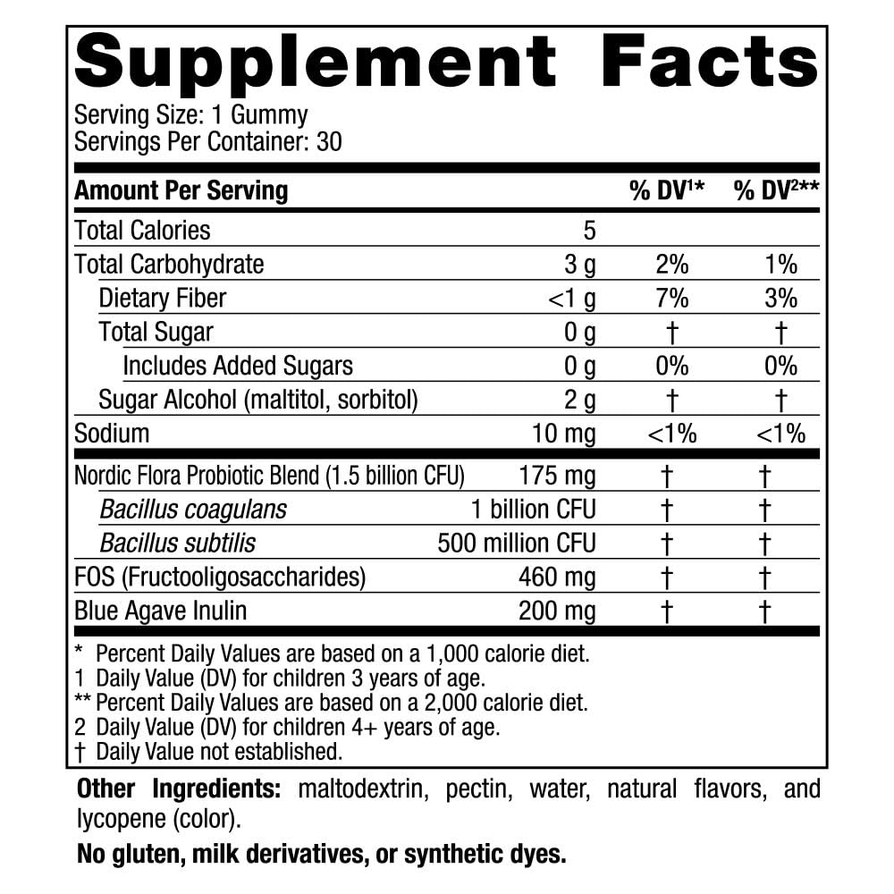 Foto 3 pulgar | Gomitas Probióticas Nordic Naturals Zero Sugar Kids 30s - Venta Internacional
