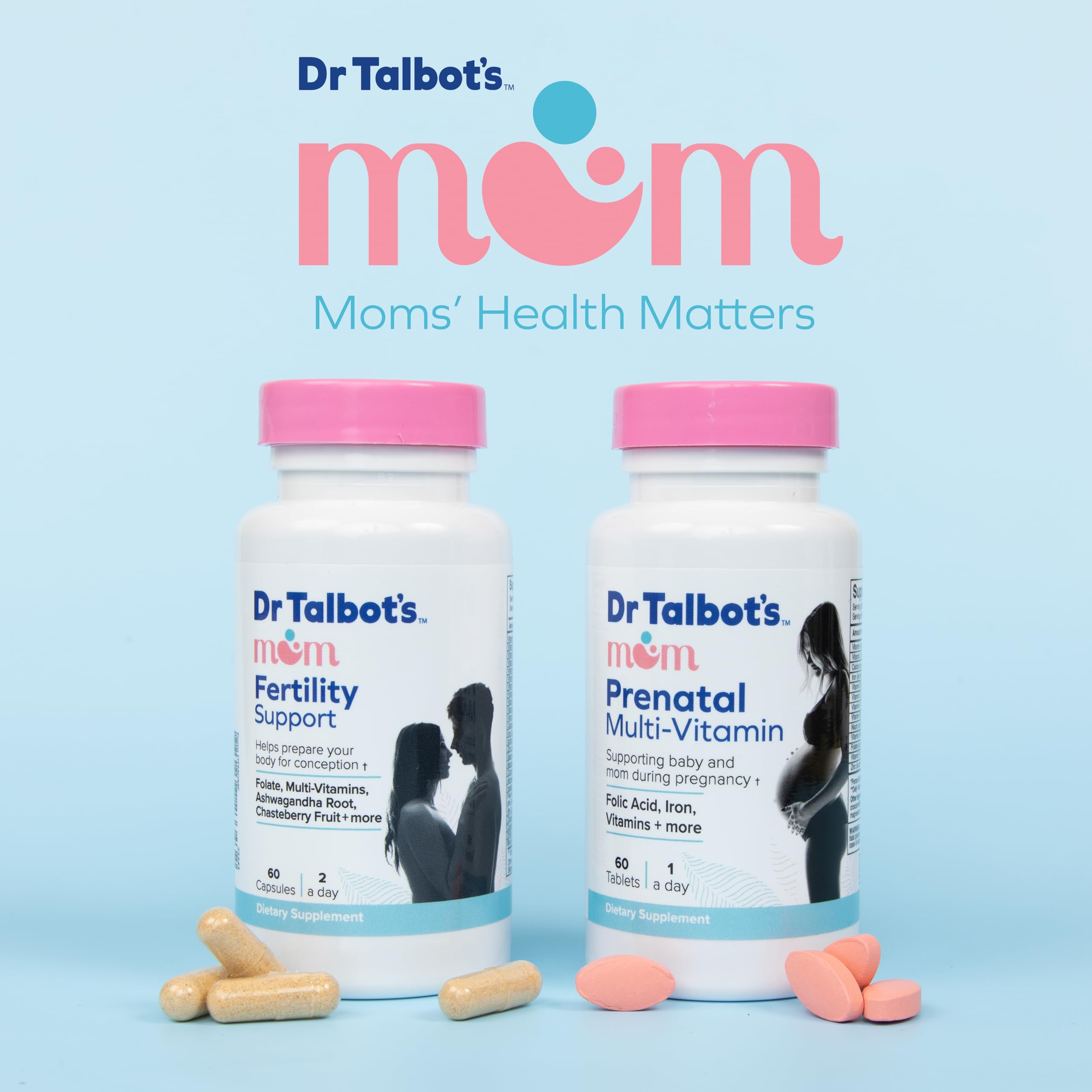 Foto 7 pulgar | Suplemento Multivitamínico Prenatal Dr. Talbot's Mom 60 Comprimidos - Venta Internacional