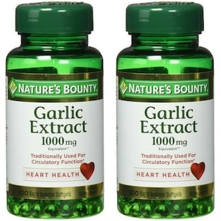 Foto 1 | Suplemento de Cápsulas Blandas de Extracto de Ajo Nature's Bounty de 1000 Mg - Venta Internacional