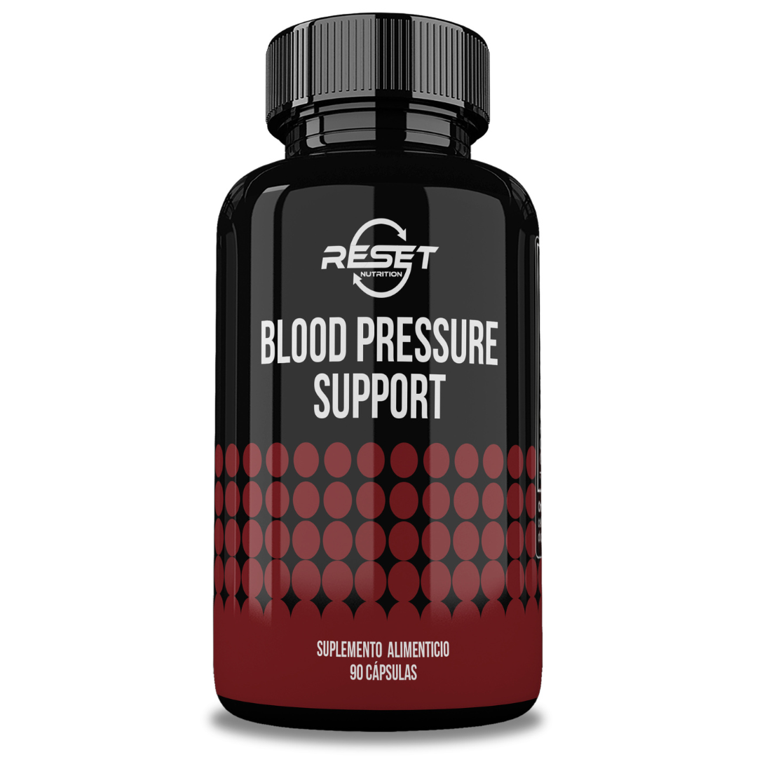 Reset Nutrition | Blood Pressure Support | Presión Alta | Hipertensión | Hecho En Usa | 90 Cápsulas