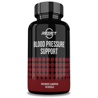 Foto 1 | Reset Nutrition | Blood Pressure Support | Presión Alta | Hipertensión | Hecho En Usa | 90 Cápsulas