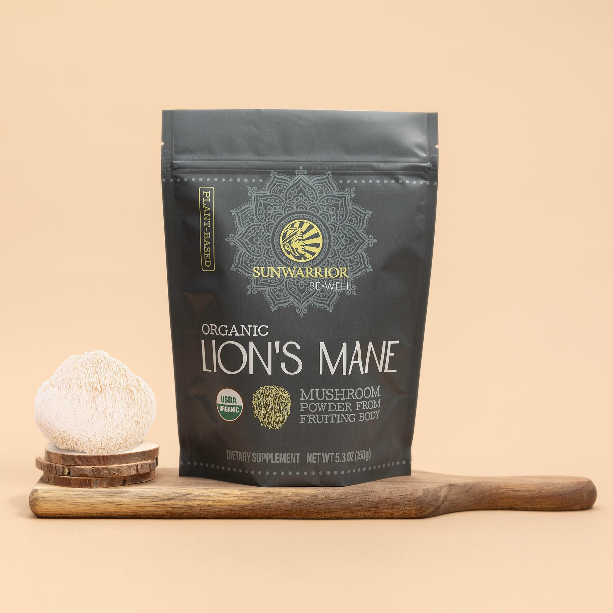 Foto 7 pulgar | Suplemento de Hongos Sunwarrior Lions Mane en Polvo 150 g - Venta Internacional