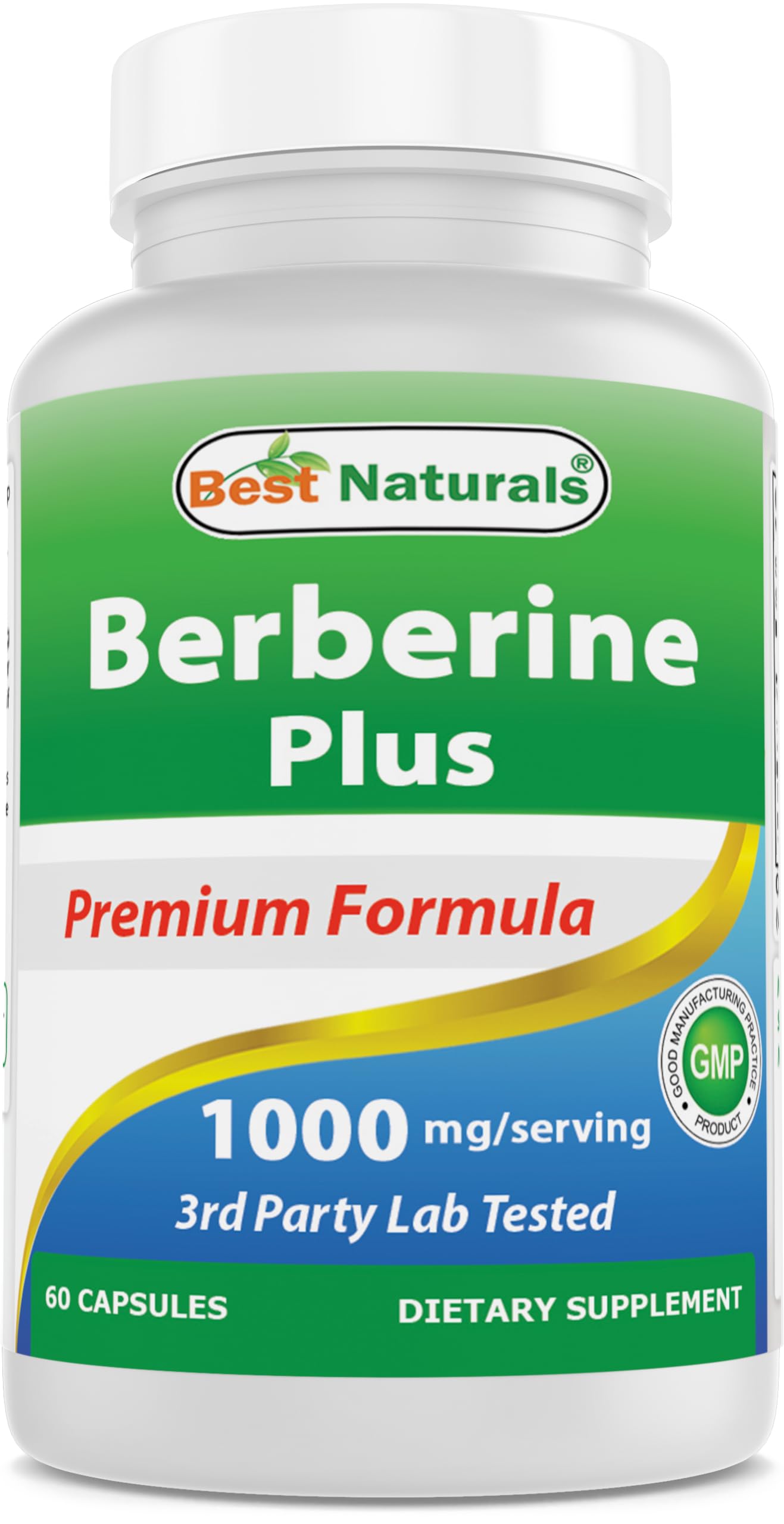 Foto 2 pulgar | Suplemento Best Naturals Berberine Plus 1000 Mg 60 Cápsulas - Venta Internacional