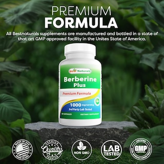 Foto 5 | Suplemento Best Naturals Berberine Plus 1000 Mg 60 Cápsulas - Venta Internacional