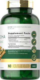 Foto 2 | Suplemento Carlyle Ashwagandha 3000 mg 300 Cápsulas - Venta Internacional