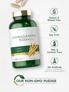Foto 5 | Suplemento Carlyle Ashwagandha 3000 mg 300 Cápsulas - Venta Internacional