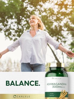 Foto 7 | Suplemento Carlyle Ashwagandha 3000 mg 300 Cápsulas - Venta Internacional