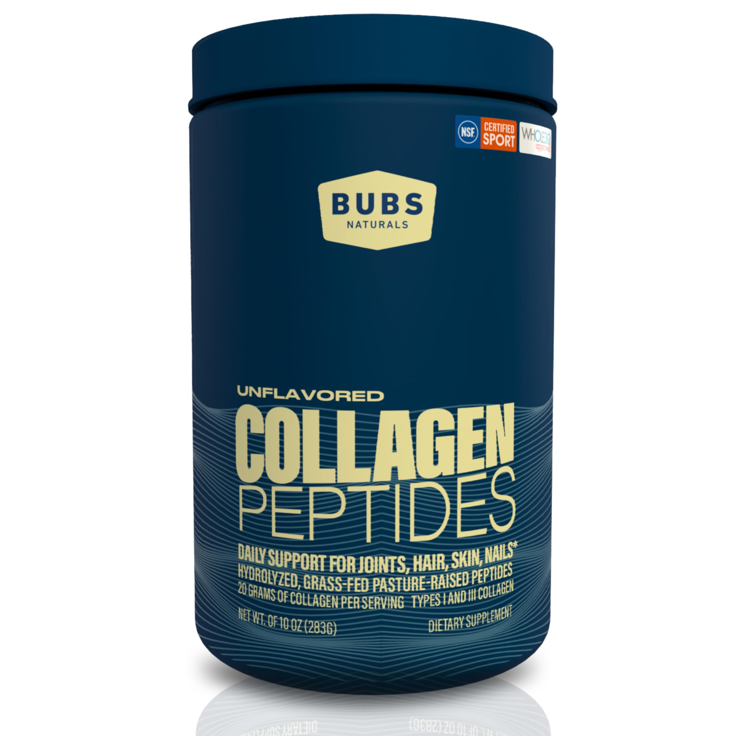 Foto 2 pulgar | Péptidos de Colágeno en Polvo Bubs Naturals sin Sabor 283 gr - Venta Internacional
