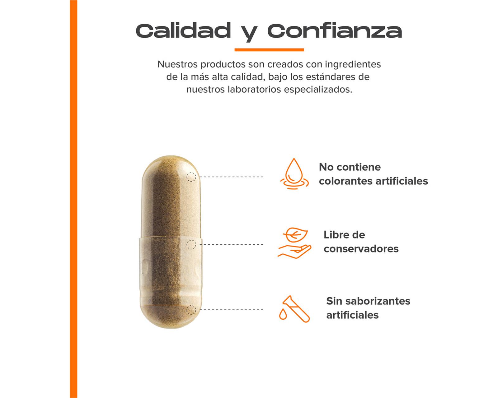 Foto 5 pulgar | Suplemento Vital4 Colágeno Biotina Omega 3 Con 60 Cápsulas Sabor Sin Sabor