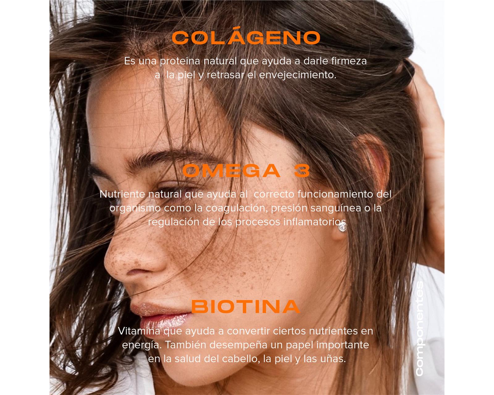 Foto 7 pulgar | Suplemento Vital4 Colágeno Biotina Omega 3 Con 60 Cápsulas Sabor Sin Sabor