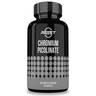 Foto 1 | Reset Nutrition | Chromium Picolinate | Control De Apetito | Picolinato De Cromo | Hecho En Usa | 200 Mcg |100 Cápsu