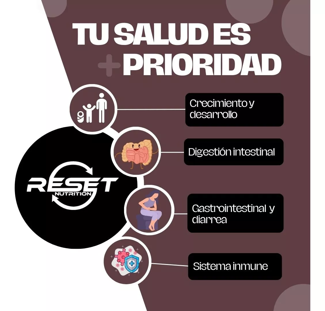 Foto 6 pulgar | Reset Nutrition | Colostrum | Calostro | 500 Mg | Sistema Inmune | Salud Intestinal | Hecho En Usa | 90 Cápsulas