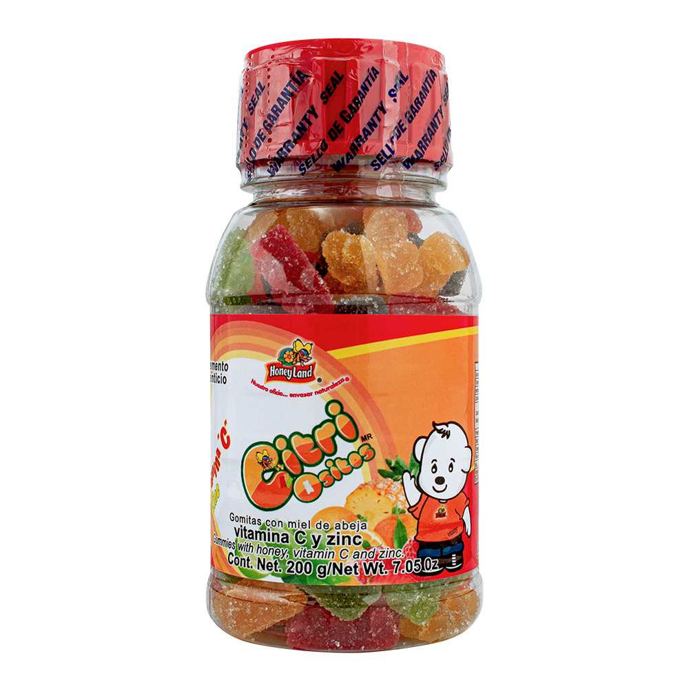 Foto 2 pulgar | Citriositos Honey Land Gomitas con Miel De Abeja, Vitamina C Y Zinc