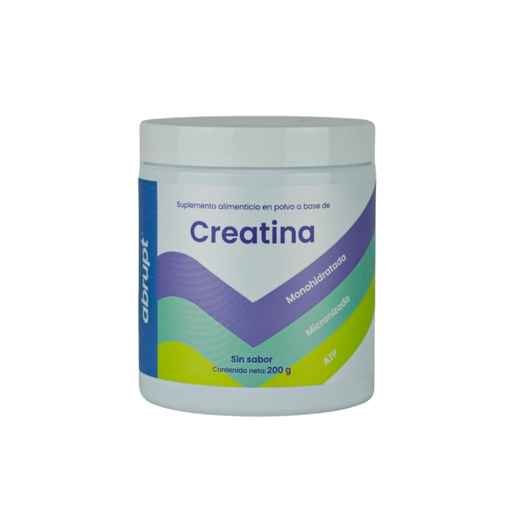 Foto 2 pulgar | Abrupt Creatina Monohidratada Micronizada Sin Sabor 200g - Suplemento Alimenticio Vegano Para Deportistas