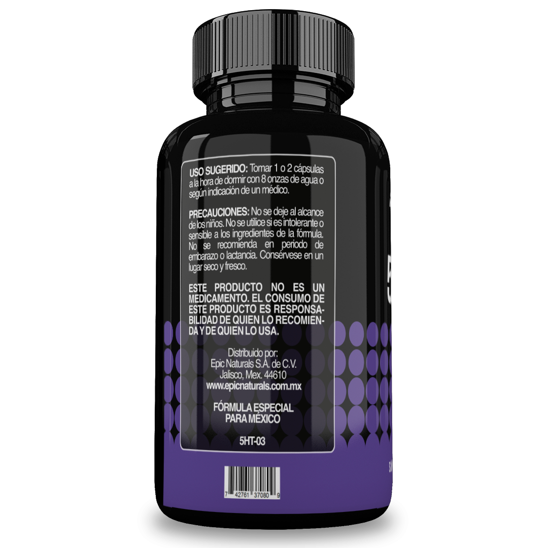 Foto 4 pulgar | Reset Nutrition | 5-htp | 5-hidroxitriptófano |  Estado De Animo | Sin Omg | Hecho En Usa | 60 Cápsulas