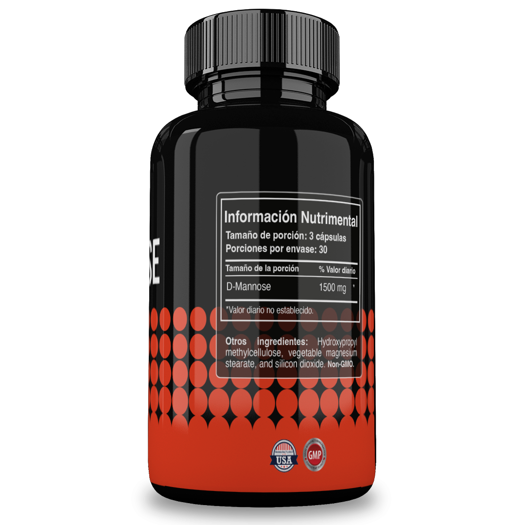 Foto 3 pulgar | Reset Nutrition | D-mannose | 1500 Mg | Infección Urinaria | Hecho En Usa | 90  Cápsulas
