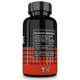 Foto 2 | Reset Nutrition | D-mannose | 1500 Mg | Infección Urinaria | Hecho En Usa | 90 Cápsulas