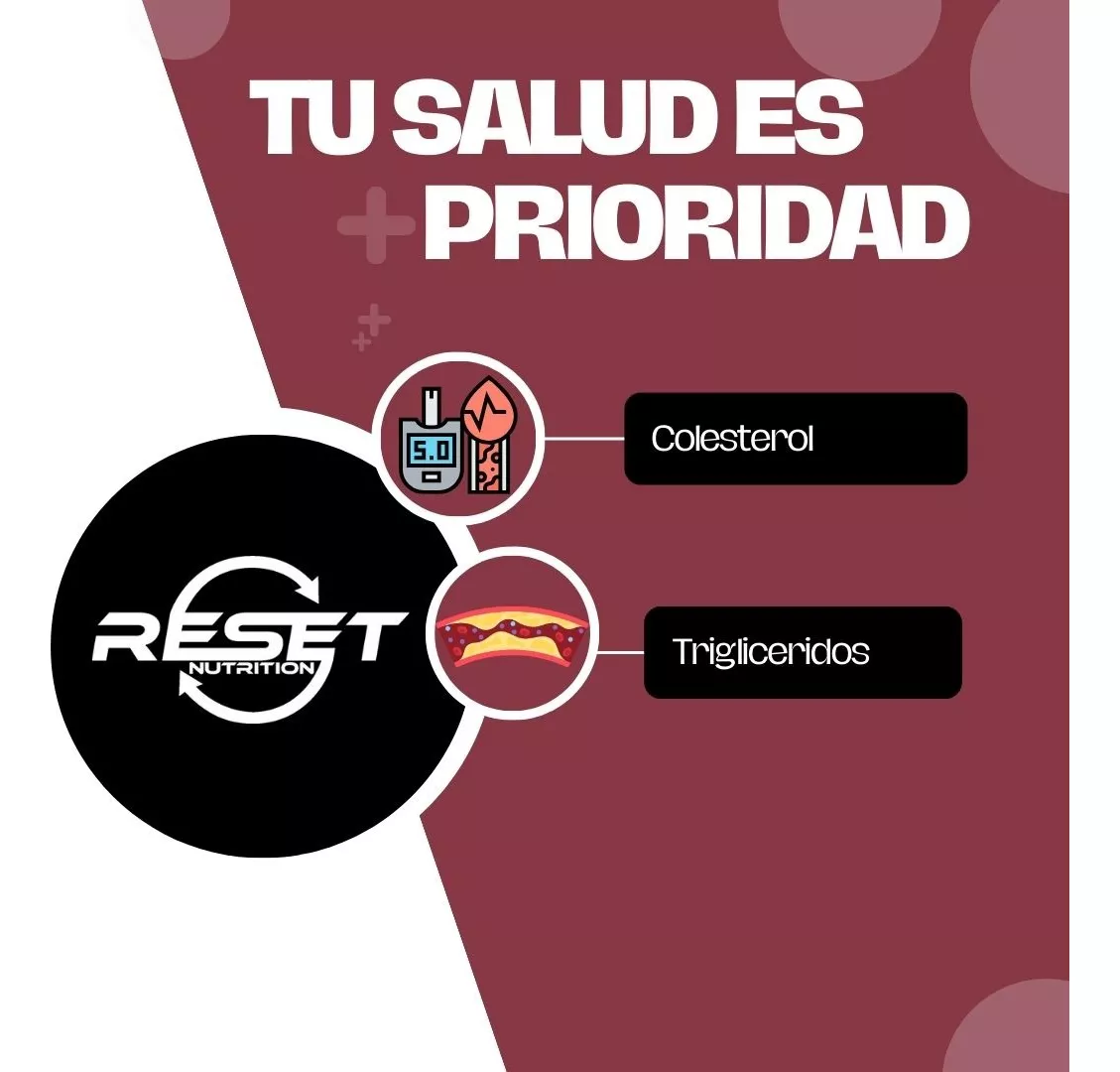 Foto 6 pulgar | Reset Nutrition | Heart Support | Niveles De Colesterol Y Triglicéridos |180 Cápsulas