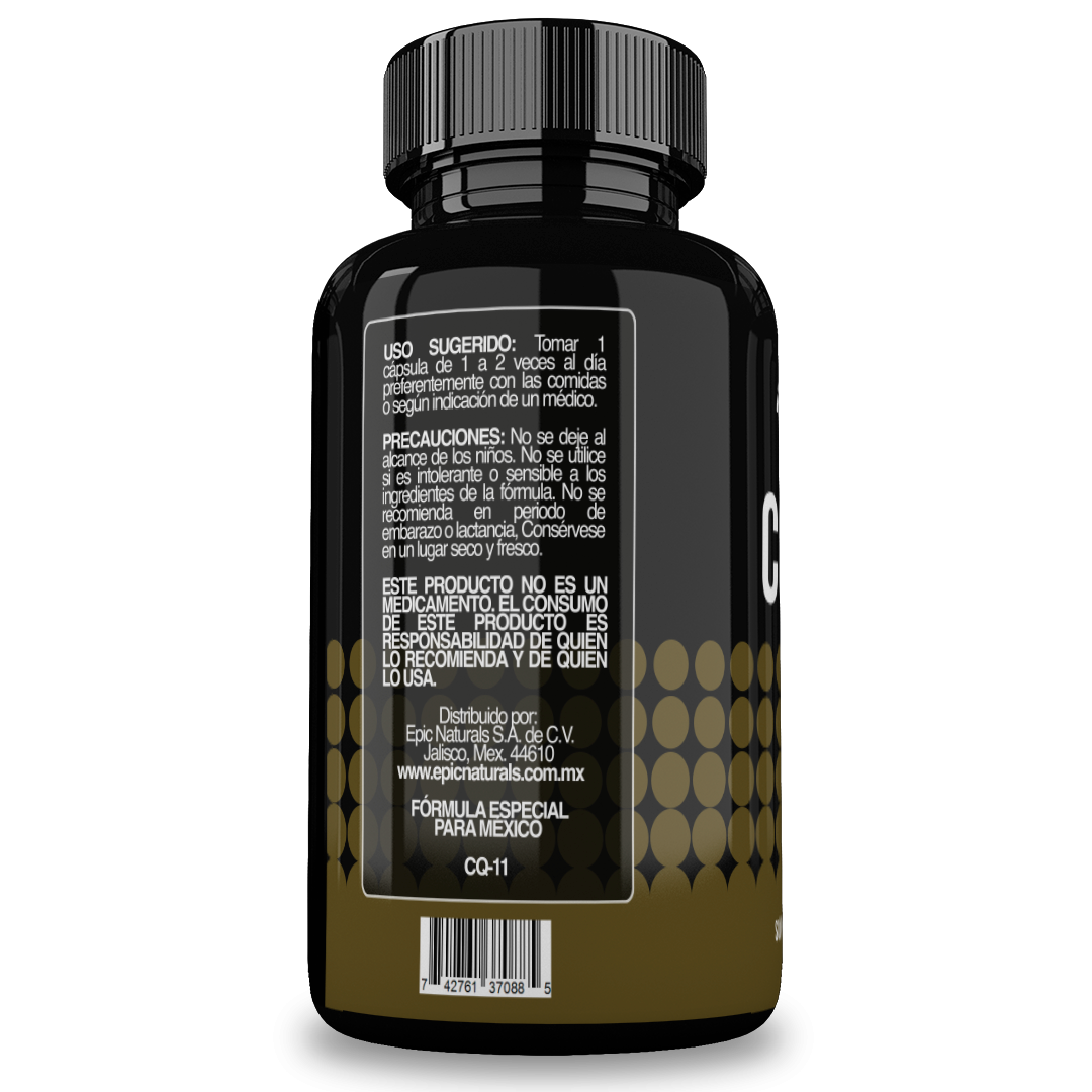 Foto 4 pulgar | Reset Nutrition | Coq10  | Ubiquinona | Salud Del Corazón  | Hecho En Usa | 120 Mg | 60 Cápsulas