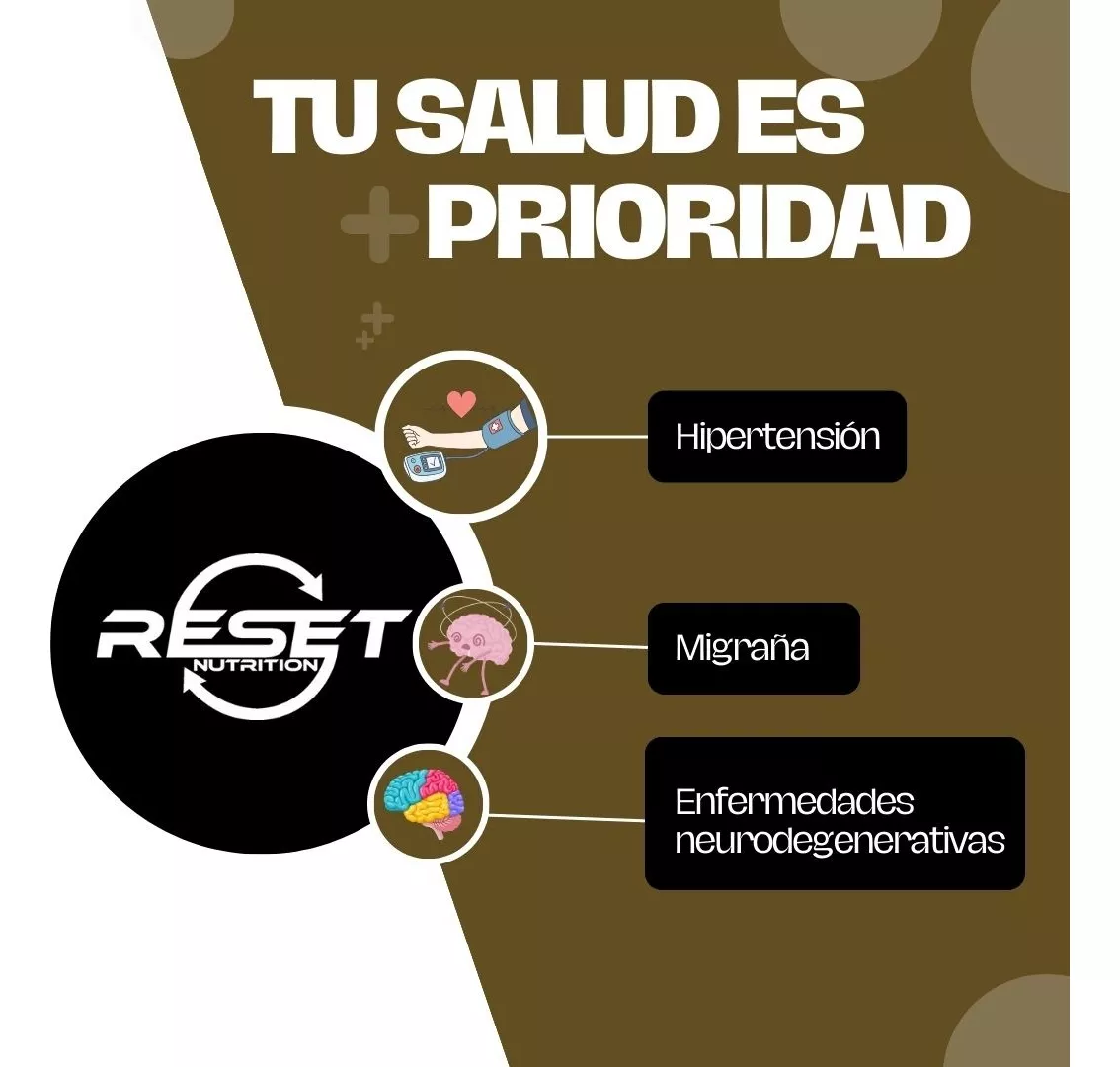 Foto 6 pulgar | Reset Nutrition | Coq10  | Ubiquinona | Salud Del Corazón  | Hecho En Usa | 120 Mg | 60 Cápsulas