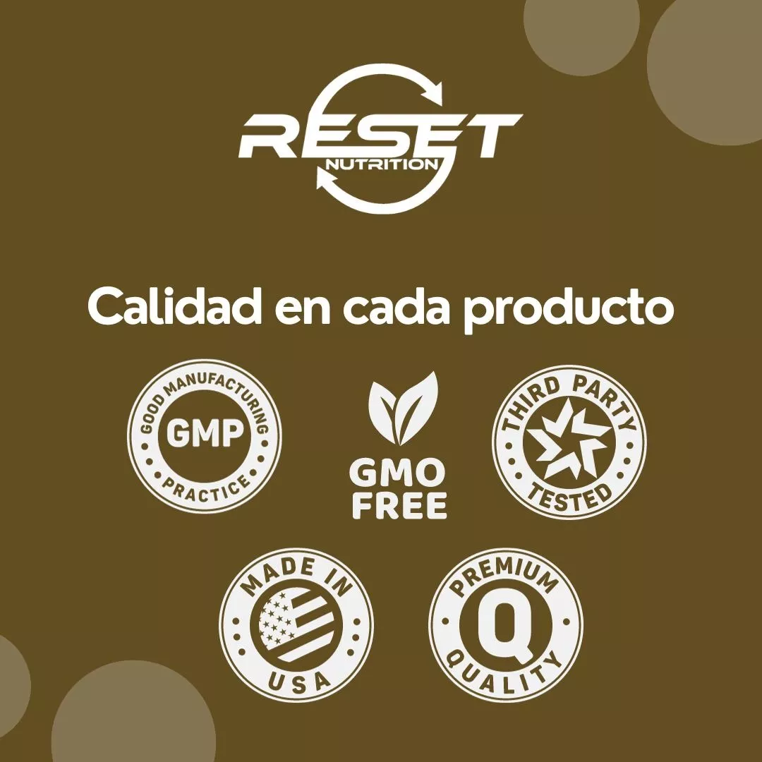 Foto 7 pulgar | Reset Nutrition | Coq10  | Ubiquinona | Salud Del Corazón  | Hecho En Usa | 120 Mg | 60 Cápsulas