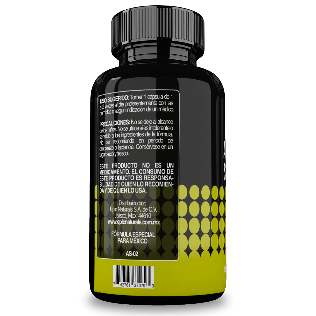 Foto 4 pulgar | Reset Nutrition | Adrenal Support | Suplemento Glándulas Suprarenales | 100% Natural |  Hecho En Usa | 60 Cápsulas