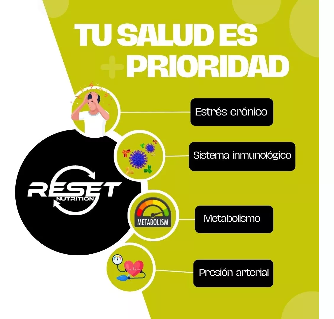Foto 5 | Reset Nutrition | Adrenal Support | Suplemento Glándulas Suprarenales | 100% Natural |  Hecho En Usa | 60 Cápsulas