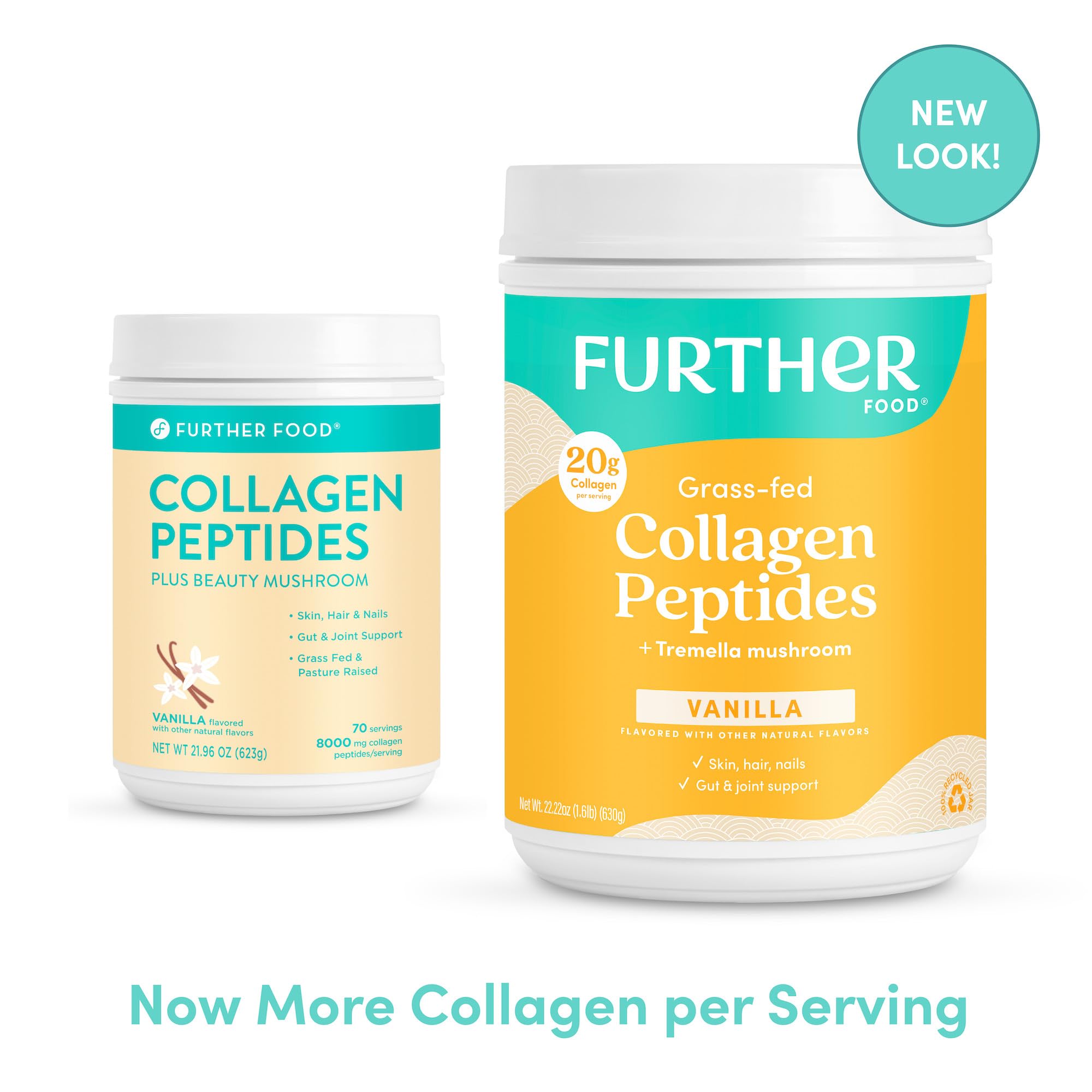 Foto 7 pulgar | Péptidos De Colágeno En Polvo Further Food, Vainilla, 650 Ml - Venta Internacional.