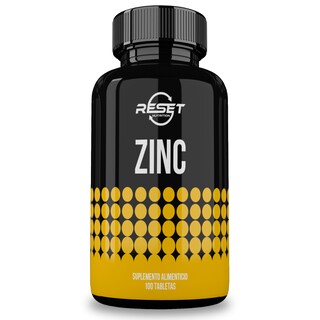 Foto 1 | Reset Nutrition | Zinc 20 Mg | Presión Alta | Hipertensión | Hecho En Usa | 90 Tabletas