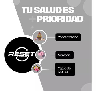 Foto 5 | Reset Nutrition | Memory Neuro Active | Nootrópicos Natural | Concentración | Memoria | Hecho En Usa | 60 Cápsulas