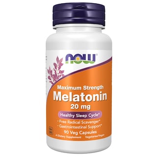 Foto 1 | Supplement Now Melatonin 20 Mg De Máxima Concentración 90 Cápsulas - Venta Internacional.