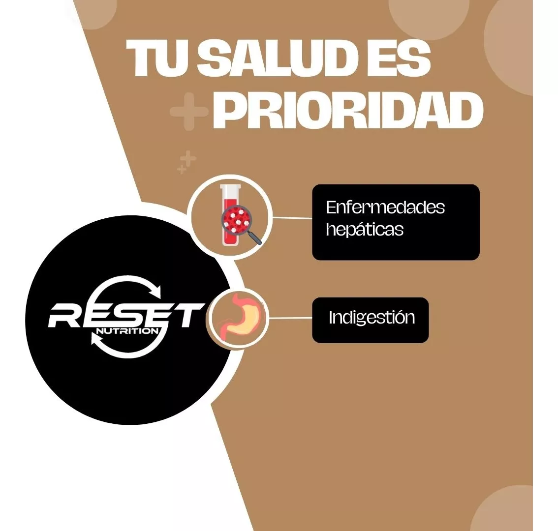 Foto 6 pulgar | Reset Nutrition | Healthy Liver | Apoyo Salud Hepatica Para Hombres Y Mujeres | Reset Nutrition | Hecho En Usa | 90