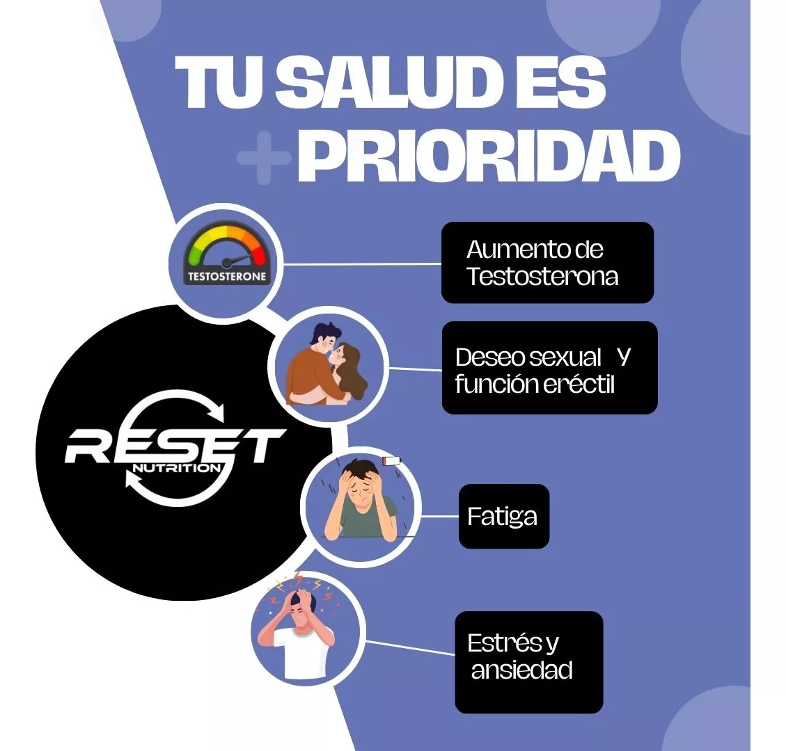 Foto 6 pulgar | Reset Nutrition | Tongkat Ali 400 Mg  | Revitalizador Para Hombres | Hecho En Usa | 60 Cápsulas