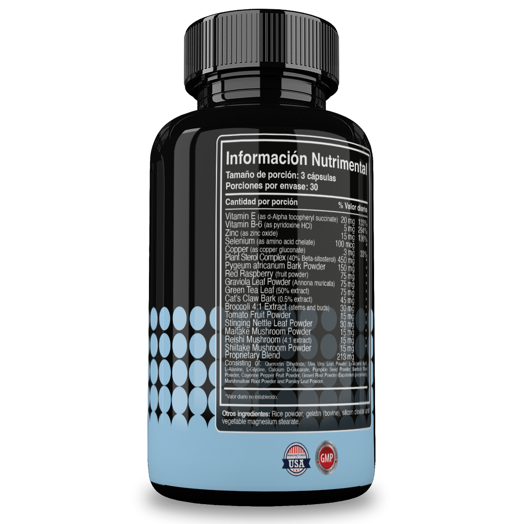 Foto 3 pulgar | Reset Nutrition | Prostate Support | Vías Urinarias Y Próstata | Hecho En Usa | 90 Cápsulas